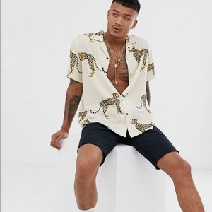 Cheetah print shirt
